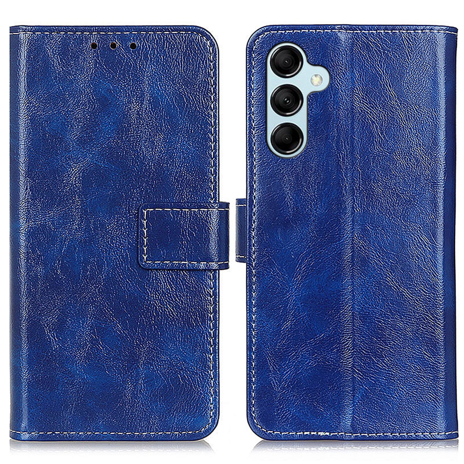 Til Samsung Galaxy M14 5G Stand PU Læder Telefontaske Pung Retro Crazy Horse Texture Mobiltelefoncover Til Samsung Galaxy M14 5G Stand PU Læder Telefontaske Pung Retro Crazy Horse Texture Mobiltelefoncover